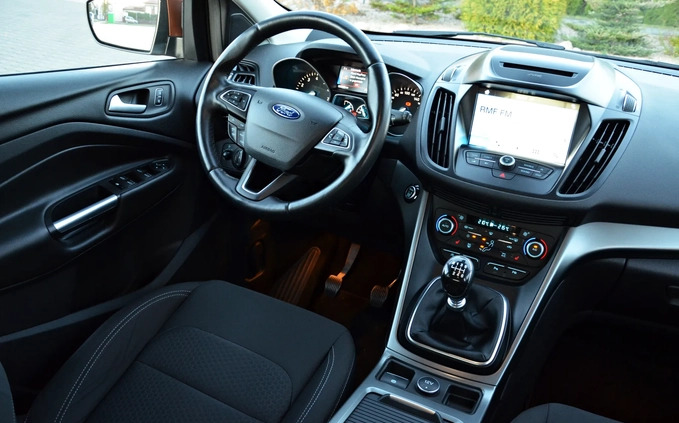 Ford Kuga cena 73900 przebieg: 86000, rok produkcji 2017 z Chodzież małe 781